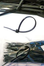 Verschluss Kabelbinder f&uuml;r Sands&auml;cke, schwarz, 20cm L&auml;nge, 100 St&uuml;ck/Set