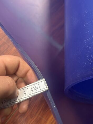 Weich-PVC-Breitware 1,50m mit 3,5m Länge in 5mm...