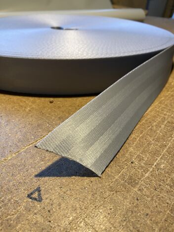 Gurtband 48mm schwarz, 2AG