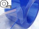 PVC-Lamelle 20cm 5mm, transparent, Meterware