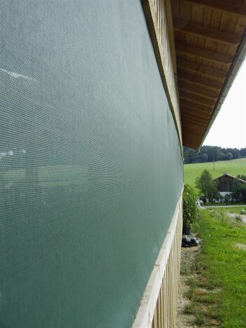 Windschutznetz grün 5,0m, 260gr/m², Meterware