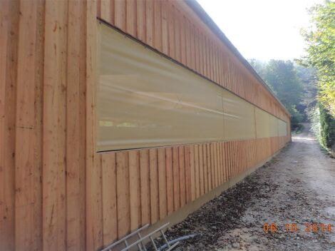 Windschutznetz beige 1,50m, 260gr/m², Meterware